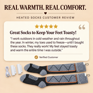 Toesty Heated Socks