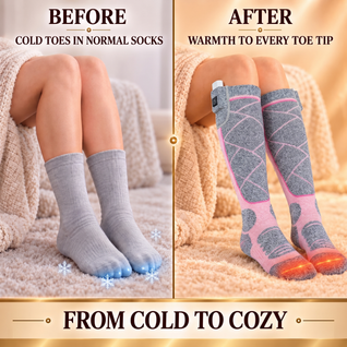 Toesty Heated Socks