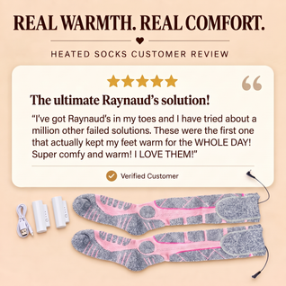 Toesty Heated Socks