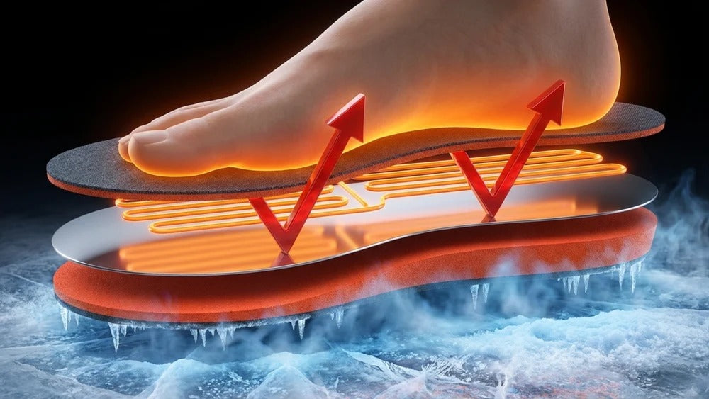 #2 Heat That's Sent Up Into Your Foot, Not The Pavement