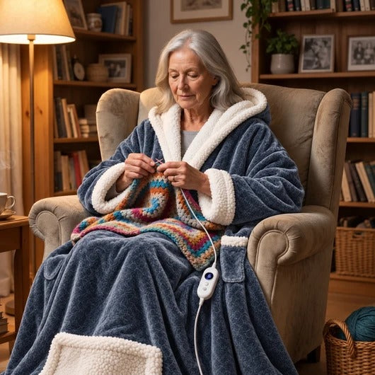 Toesty Heated Dressing Gown